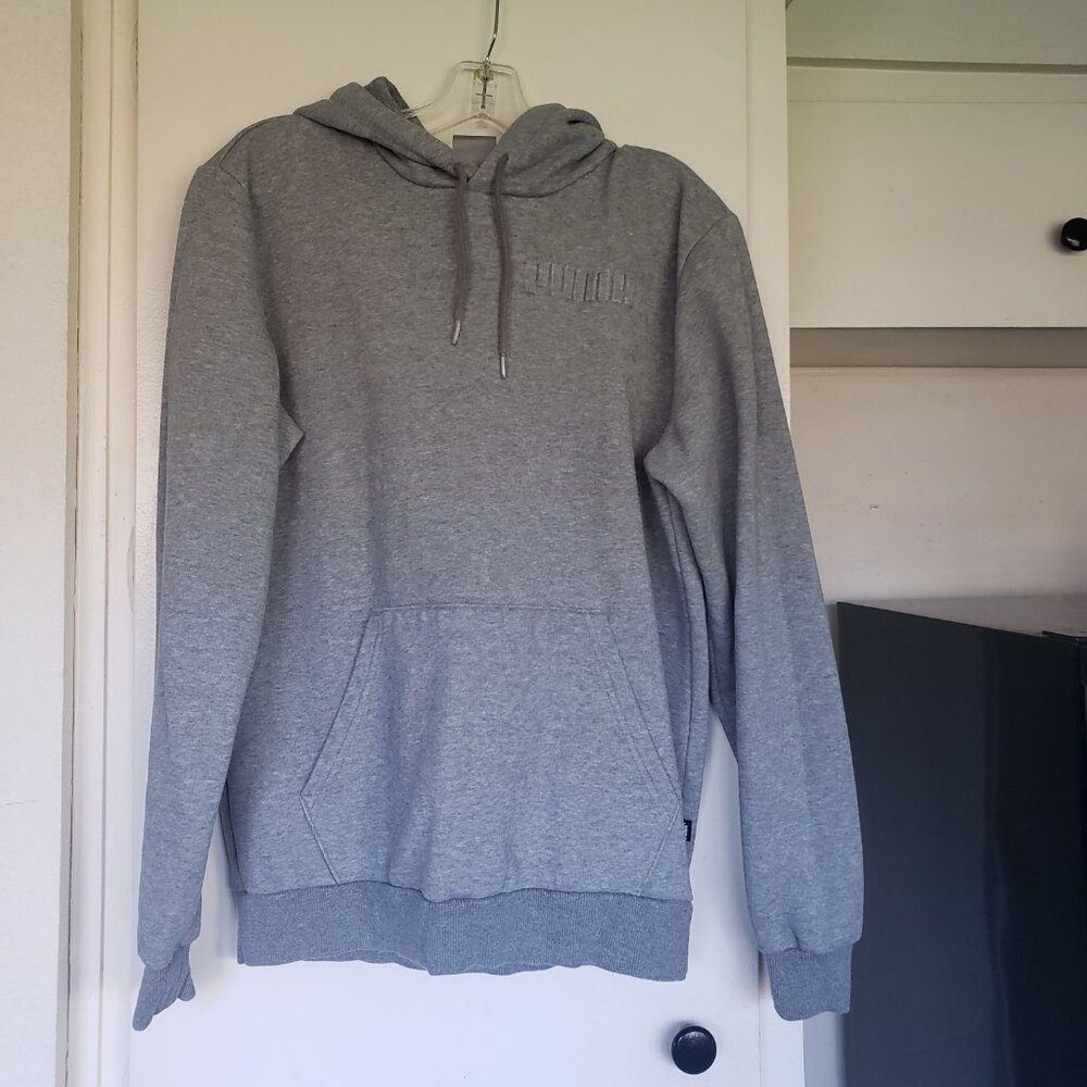 Puma Grey Hoody Size Small